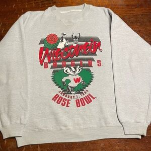 Wisconsin Badgers Gray Sweatshirt